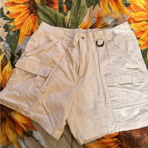 Columbia Women's Off-White Cargo Shorts